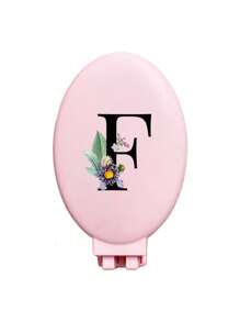 A-Z Daisy Flower Pattern Pink Portable Hollow Comb With Makeup Mirror, All-In-One Foldable Mirror Comb - Portable Tabletop Modern Makeup Tool, Travel Essential, Folding Comb With Makeup Mirror, Convenient To Carry,Giveaways,Travel,Cheap Stuff,Travel Essential - Pink - View 29
