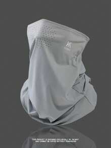 1 件男女通用挂耳式防晒面罩颈套，适用于骑行、徒步等户外活动滑雪面罩 - 掛耳式戴透氣孔遮陽面罩 - 查看 7