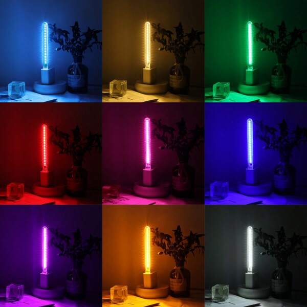 1 pièce Lumières LED alimentées par USB, 8/24 LEDs, pour Noël, mariage, fête, décoration de la maison et de la chambre