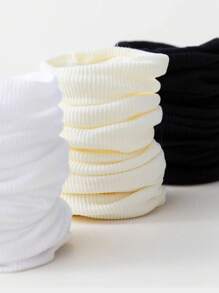 1 para miękkich białych skarpetek do połowy łydki dla kobiet, cienkie i modne skarpetki sportowe, skarpetki do kolan, skarpetki unisex dla par, podwójnie tkane, całoroczne