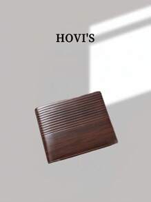 HOVI'S Vintage Casual Men's Wallet Business Large Capacity Short Wallet Ideal For Daily Use And Travel Vintage Purse