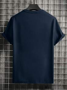 Lente/zomer heren outdoor sport T-shirt met "Lift Up And Train" afbeelding, geschikt voor uitgaan, vrienden, buitenreizen, dagelijkse vrije tijd, sport- en sportschooltrainingen, ademend mode casual korte mouw T-shirt