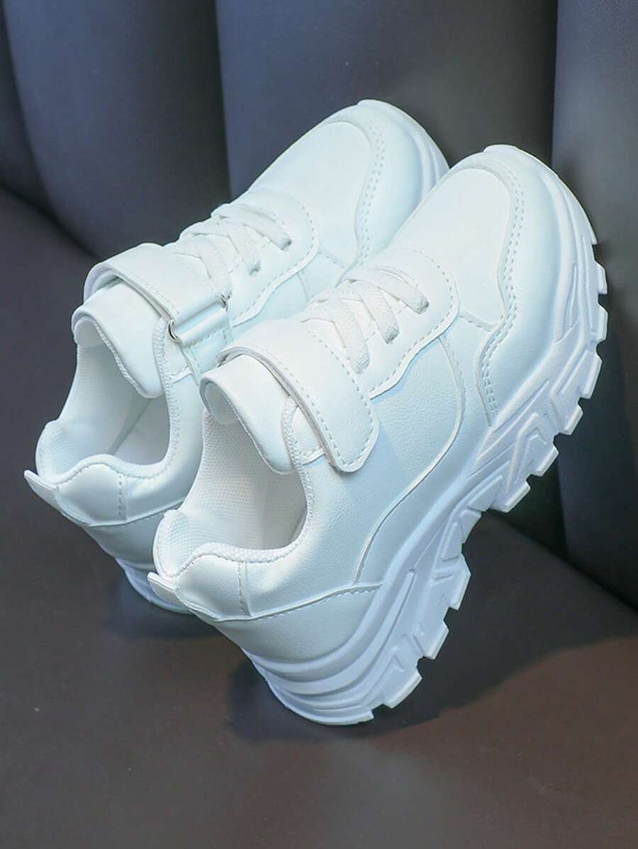 新款春秋季女童运动鞋儿童厚底运动鞋透气休闲儿童运动鞋，中/大码（欧码偏小1码）