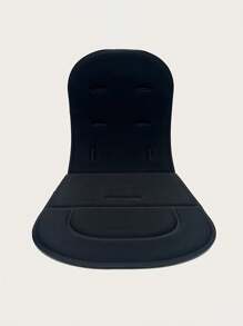 1 件通用婴儿推车座椅垫，透气舒适婴儿推车垫，适合 0-3 岁婴儿，可拆卸和可清洗座椅垫，浅灰色波尔卡圆点/星星图案