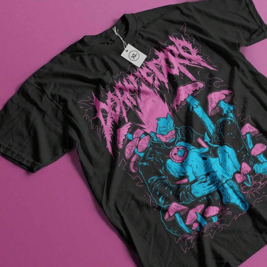 Dorohedoro T-Shirt Welcome To Chaos Shirt For Anime Lovers Doro Shirt All Size - 黑色 - 查看 1