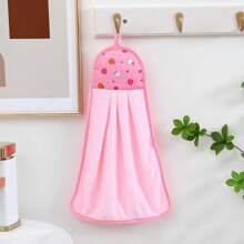 Soft Hand Towel Dishcloths Hanging Cloth Kitchen Accessories Coral Velvet Bathroom Supplies Microfiber