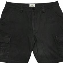 Men's Cargo Shorts Cotton Lightweight Multi Pocket Casual Outdoor Hiking Shorts - màu đen - Xem 2