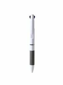 10/8/6/4/2/1 Pack Simple 3-Color Practical Push Ballpoint Pen Multi-Color Pen Student Office Black, Red And Blue 3-Color Integrated Push Ballpoint Pen Office Supplies, Exam Supplies, Back To School Supplies