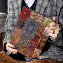 一个图案，一条线，可与同型号钢化玻璃屏幕保护膜配对，平板电脑保护套，柔软防摔保护，超薄/智能支架/自动唤醒保护套兼容 10.9/10.2/Air 5th Gen/Pro 11/10th/9.7、Air 2/Air、iPad (7th/8th Gen)、Air 4/5、Pro 11 2022/Air 11(2025)/11th/Air 13(2025) - 黑色 - 查看 3