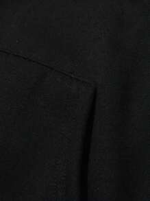 Monogram Pattern Long-Sleeved Pullover, Casual Graphic Design Pullover Hoodie And Pocket Streetwear For Autumn And Winter