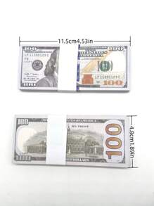 100/200/900 piezas Mini accesorios de dinero falso para juegos, fiestas, Halloween, Navidad, decoraciones de entretenimiento, moneda, moneda falsa, moneda de utilería, accesorios de magia.