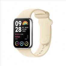 Pulseira de Relógio de Silicone Compatível com 9 Pro, Redmi Watch 4, Redmi Smart Watch 4, Mi Band 8 Pro