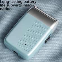 New Reciprocating Shaver Electric Three-Bit Rechargeable Shaving Haircut Trade Razor Men's Razor. - Multicolor - View 12