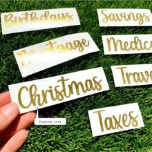 Customized Name Stickers - Customized Vinyl Letter Stickers For Cups, Laptops, Water Bottles - Waterproof Personalized Name Stickers - Multicolor - View 3