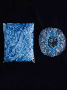 100/200pcs Dustproof Non-Slip Waterproof Portable Thickened Disposable Shoe Cover (Suitable For Shoes Under 25cm)