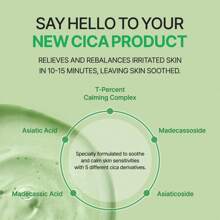 Torriden BALANCEFUL Cica Facial Masks (10 Sheets) | Extra Soothing Care | 5D CICA, Hydrolyzed Hyaluronic Acid, Panthenol | Korean Face Mask - 綠色 - 查看 5