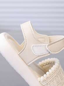 Baby Soft Bottom Anti-Skid Motorcycle Style Prewalker Sandals