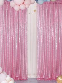 1 pièce Rideau de fond en sequins or/argent, plusieurs couleurs, décoration de fond de fête, rideaux de fond de mariage, décoration de mariage, décoration de baby shower, décoration de révélation de genre, décoration de fête d'anniversaire, pour studio de photographie, décoration de fond photo