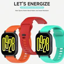 22 毫米表带兼容 Redmi Watch 5 Active/Lite 硅胶表带兼容 Redmi Watch 3Active/Lite 腕带可更换兼容小米手环 - For Redmi 5Active/5 Lite - 查看 2