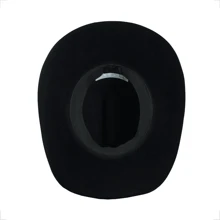 American Country Cowgirl Rodeo Cowboy HatPolyesterBlack - màu đen - Xem 4