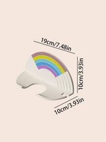 1pc Wall Mounted Hair Dryer Rack, Storage Rack, Hands-Free Hair Dryer Hanger, Bathroom Hair Dryer Storage Rack - Multicolor - View 12