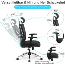 Home Office Chairs - 黑色 - 查看 9