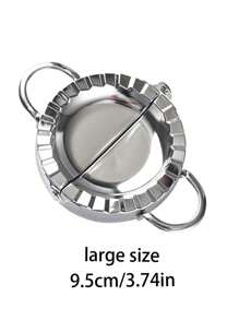 1 pieza/3 piezas/7 piezas Molde para hacer empanadillas de acero inoxidable, Herramientas de corte de piel de empanadillas de acero inoxidable, Juego de moldes para empanadillas de acero inoxidable, Molde para hacer empanadillas de acero inoxidable, Pinza para empanadillas, Molde para dar forma a empanadillas, Molde para envolver empanadillas - Plateado - Ver 15