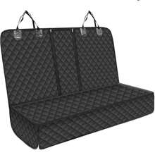 Car Rear Back Seat Cover Pet Dog Protector Mat Non-Slip Waterproof Seat Cushion - Black - View 1