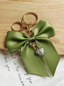 1/2PCS Girly Sweet Elegant Bow-Kbot Keychain Accessories Women Bag Charming Pendant Bridesmaid Gifts Summer Bows - Multicolor - View 1