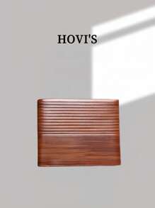 HOVI'S Vintage Casual Men's Wallet Business Large Capacity Short Wallet Ideal For Daily Use And Travel Vintage Purse