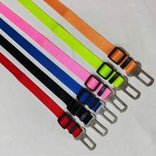 YIMISHIGUANG 1 pezzo Guinzaglio da viaggio per animali domestici minimalista, cintura di sicurezza universale in nylon per cani e gatti, disponibile in più colori, essenziale per i viaggi con gli animali domestici