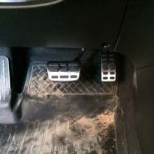 Cubierta/Placa de pedal de acero inoxidable para Accent Solaris I20 2011-2016 Creta Ix25 para Kia K2 Rio Soul MT AT Estilo de automóvil