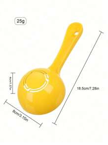 1pc, Rice Spoon, Rice Spoon Mold, Rice Ball Scoop Mold, Cooking Spoon Cooker, Rice Ball Mold For Kitchen, Yellow Non Stick Rice Spoon, Kitchen Supplies School Supplies,Back To School - Yellow - View 3