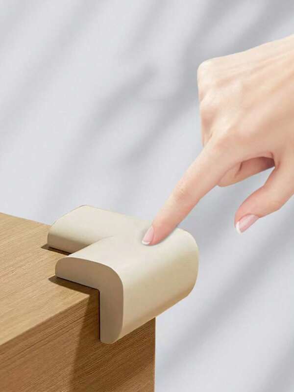 10pcs Table Corner Guards Soft Edge Cushion Bumper For Home & Kids, Anti-Collision Protection