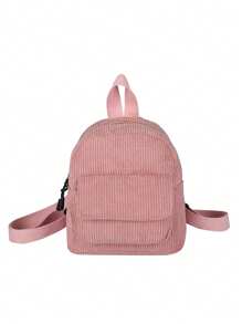 1 Mini zaino monocromatico alla moda e retrò, adatto per lo shopping, il tempo libero e i viaggi, sia per ragazzi che per ragazze. Con cerniera e cinturino regolabile, abbinabile agli abiti, è la scelta migliore come regalo per familiari e amici - Multicolore - Visualizzare 13