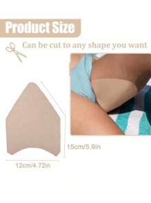 50/40/30/20/10 Stück Anti-Scheuern Oberschenkel Bänder, Oberschenkel Hohe Socken Anti-Reibung Anti-Scheuern Laufen Gehen Schönheit Oberschenkel Schutz Pads für Frauen, Anti-Scheuern Oberschenkel Pads für Innenschenkel um Scheuern und Reibung zu verhindern, unsichtbar für Männer und Frauen im Sommer, Sommerkühlung, Strand, Reisen - Haut - Übersicht 5