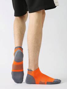 5 双男士轻质网眼透气吸汗运动短袜，适合夏季、休闲、工作、学校、办公室、青少年和青年尺码 39-44