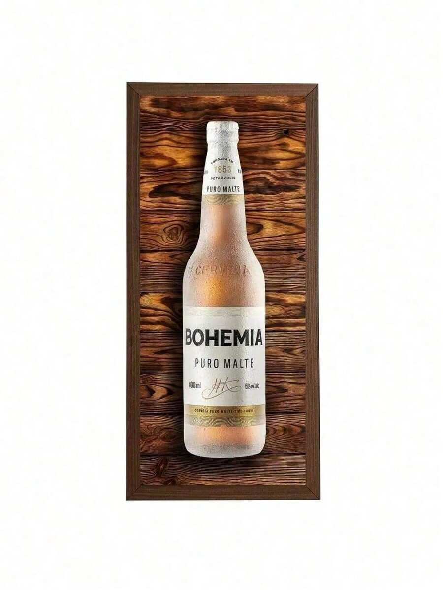 Framed Picture For Barbecue Corner And Bar 19x40cm - Bohemia - View 1