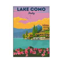 1 pieza Pintura de lienzo La Dolce Vita y Vintage Spritz Positano Italia sin marco para decoración de habitación de invitados y como regalo