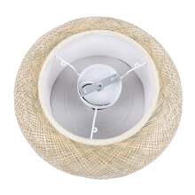 HYYKJ-US Rattan Ceiling Light Fixture, Bamboo Ceiling Light, Bamboo Woven Ceiling Light