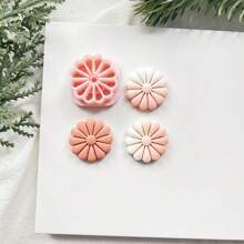 1pc/2pcs Moon & Flower Shaped Polymer Clay Mold For Jewelry Making - Moon Flower - View 15