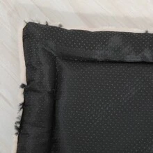 1 件跨境短毛绒宠物垫，加厚保暖宠物垫，卡通图案，适合猫/狗，适合冬季 - 卡其色 - 查看 6