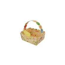 12/24PCS 12*9*6cm Creative Easter DIY Gift Boxes, Adorable Rabbit & Chick Elements To Handcraft And Convey Heartfelt Wishes, Instantly Boost Party & Holiday Atmosphere!