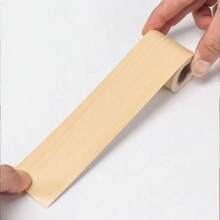 1卷/10米逼真木纹修复胶带地板家具翻新粘性踢脚线贴纸家居装饰胶带 - 彩色 - 查看 4