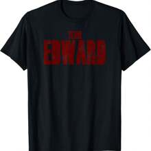Funny Team Edward T-Shirt - 黑色 - 查看 1