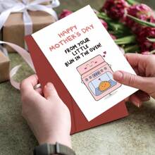 1 件，送给准妈妈的母亲节快乐礼物，来自 Bump 的可爱母亲节卡片，来自你的小宝贝的母亲节快乐 - 均碼 - 查看 7