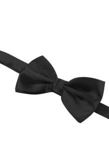 1pc Men Adjustable Bowknot Classic Men Bowknot Ttailcoat Wedding Formal Bowknot Solid Color Bowknot Formal Party Wedding