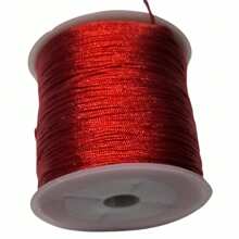 90 Meters Chinese Thread 0.8mm, For Bracelets, (High Quality) Thread For Jewelry, Thread For Jewelry Spool With 90 Meters - Red - View 2