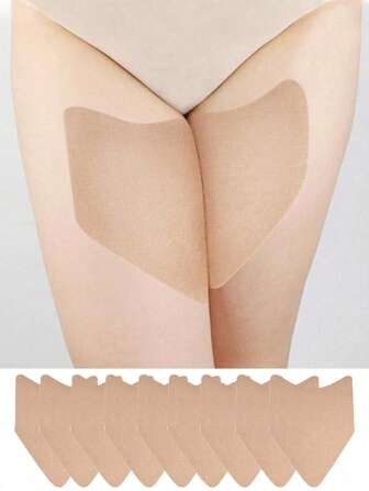 5-50pcs Anti-Chafing Thigh Bands Anti-Chafing Thigh Pads For Inner Thighs To Prevent Chafing And Friction Invisible For Men And Women In Summer Nti-Friction Spandex Patches For Women's Inner Thighs And Calves For Comfort And Protection Boy Valentine Heart Women's Valentine