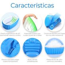 HuaTnag Bañera Inflable Para Bebés Portátil Tina Plegable Con Bomba Color (Azul,Rosa)